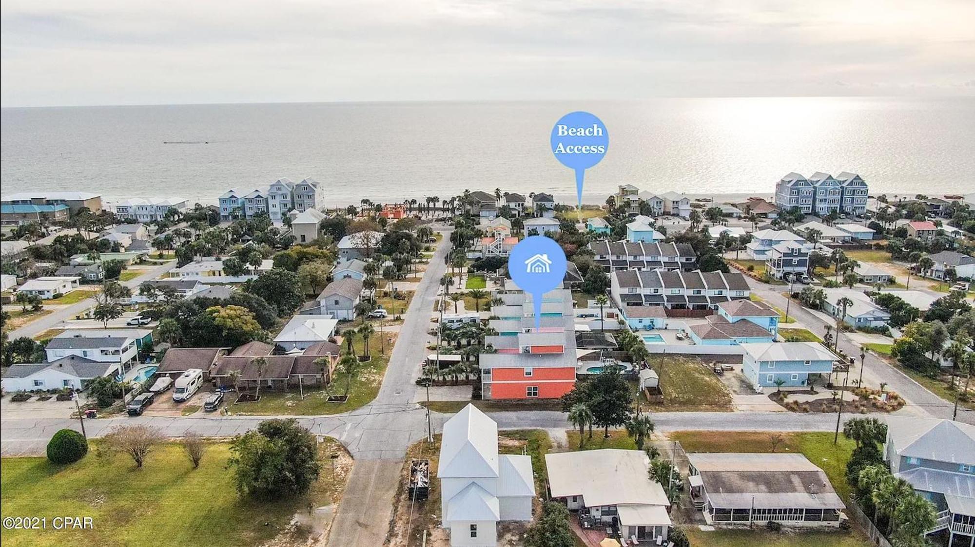 Panama Paradise Beach House/3 Min Beach Walk Panama City Beach Bagian luar foto